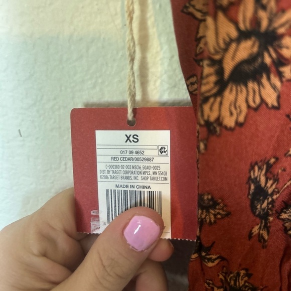 NWT XS Mossimo sunflower romper - Picture 7 of 13